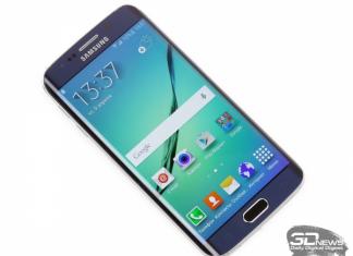 முதன்மை பதிப்பின் மதிப்பாய்வு - Samsung Galaxy S6 EDGE (SM-G925F) Samsung Galaxy S6 Edge பற்றிய அனைத்தும்