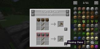 Mod Just Enough Items - toate rețetele și obiectele de crafting din Minecraft Un mod pentru Minecraft care arată articole de crafting
