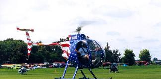 Një helikopter ultra i lehtë me shpejtësi të lartë 